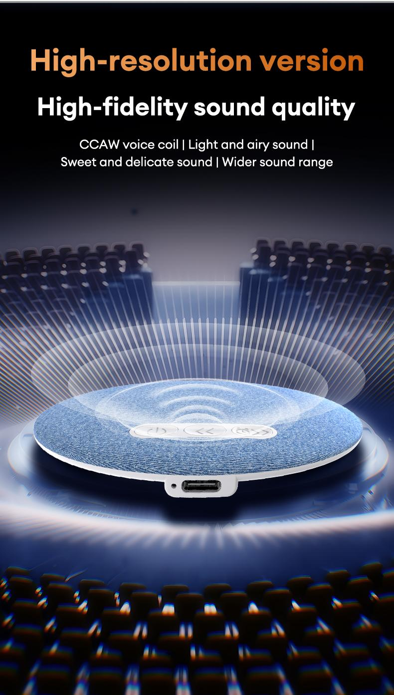 🔥50% OFF🔥 - S1 Ultra-Thin Bluetooth Pillow Speaker with Bluetooth 6.0 - Bone Conduction Technology